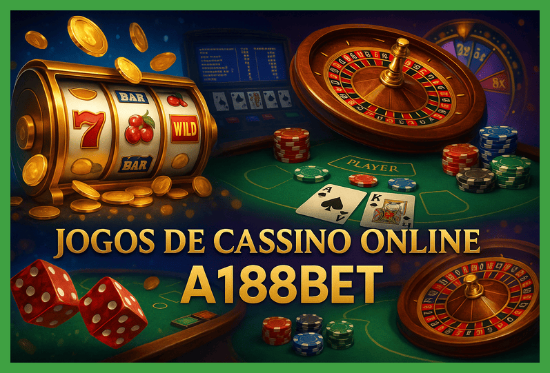 Jogos de cassino online A188BET