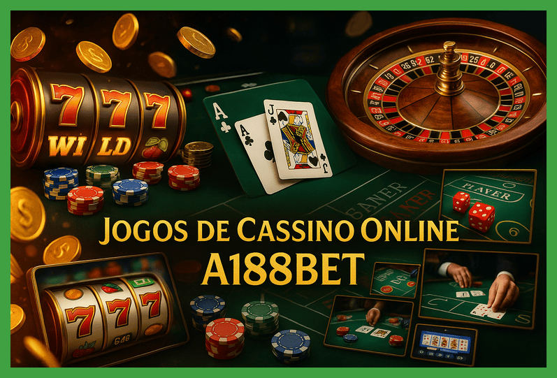 Jogos de cassino online inovadores e emocionantes na A188BET